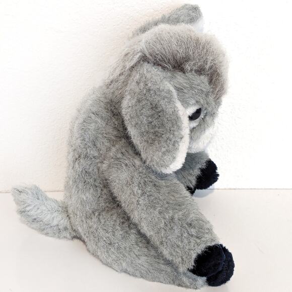 Vintage Baron the Burro Donkey Plush Pedigree Gray Stuffed Animal VTG Toy 11" - Picture 2 of 10